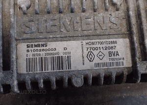 Renault komputer sterownik 7700112087 S105280003D radom 3