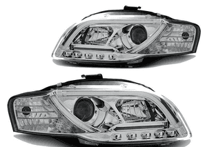 Lampy Reflektory LED AUDI A4 B7 04-08 Do DZIENNEJ 1