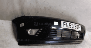 Zderzak przód przedni do ford fiesta vi MK.6 przedlift D2 czarny halogeny 4