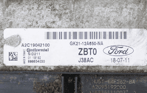 KOMPUTER STEROWNIK SILNIKA GK21-12A650-NA FORD TRANSIT CUSTOM 1 I FL 2.0 2