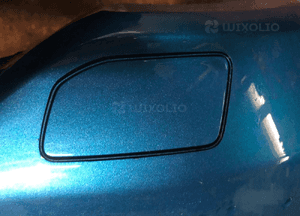 Zaślepka spryskwicza lampy zderzak lewa strona Range Rover Evoque 1