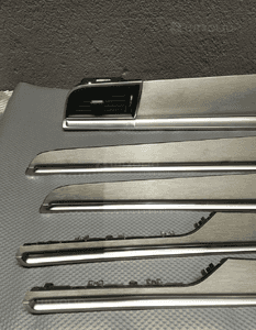 PORSCHE MACAN 95B LISTWY OZDOBNE DEKORY ALUMINIUM 4