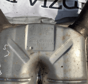 Mercedes s 221 wydech tłumik rura oryginał w221 diesel benzyna końcowy środkowy 8
