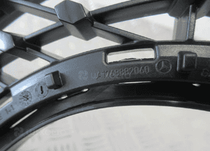 Grill gril atrapa mercedes a-klasa W176 amg lift 2015- 16