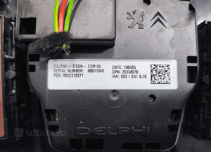 Panel ramka tunelu środkowego peugeot 508 i rxh hybryda 9802378577 2010-14 5