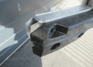 Belka przednia przód zderzaka absorber belka dolna tesla 3 2017 8
