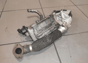 Jaguar X250 xf 3.0 d zawór egr chłodnica spalin chłodniczka kpl oryginał 3