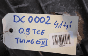 Skrzynia biegów Automat EDC  DC0002 0.9 TCE RENAULT TWINGO III przebieg 41 tyś/km 5