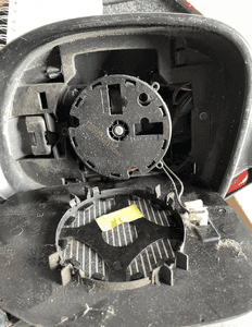 MERCEDES VITO / VIANO 639 lusterko lewe  8pin składane wkład obudowa plastik instalacja 8