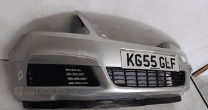 Zderzak przód przedni do opel zafira b kod kolor Z157 srebrny 4