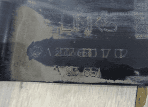 S-klasa W222 long próg listwa progowa prawa A2226901702 11
