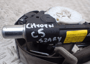 Pas bezpieczeństwa prawy przód citroen C5 szary 96560562GW radom 2