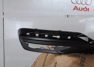Spojler dyfuzor zderzak audi A5 8W 8W6 fy B9 black 3