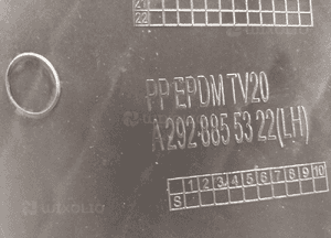 MERCEDES W166 W292 GLE AMG Kratka zderz. L- 15811 5