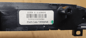 Przełącznik świateł awaryjnych blokady drzwi Fiat Punto EVO 735506948 7