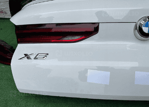 Klapa zderzak tył tylna lampy tylne bmw X6 G06 m pakiet A300 europa 3