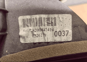 Nagrzewnica 8200447414 renault kangoo iii 3