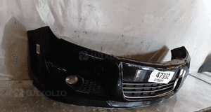 Zderzak przód przedni opel astra h lift  3 iii lift fl Z20R czarny halogeny 4