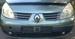 Renault Scenic II zderzak przod przedni grill TDE97 1