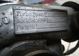 Mazda MPV 6 2.0 citd Rf5C Turbosprężarka Turbina 4