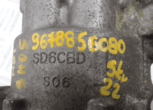 SPRĘŻARKA KLIMATYZACJI PEUGEOT 1,6 E-HDI 9678856080 5