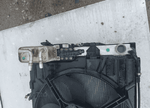 Bmw E60 E61 2.5i 3.0 M54 aut komplet chłodnic wody klimy wentylator 4476033 9