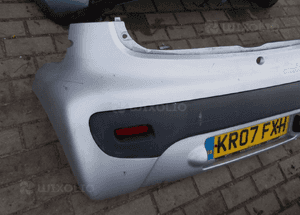 CITROEN C1 EZRC BŁOTNIK TYLNY SREBRNY  2007R 2