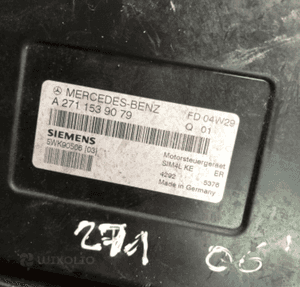 Mercedes 1,8 kompressor Slk clk C E sprinter sterownik silnika m271 3