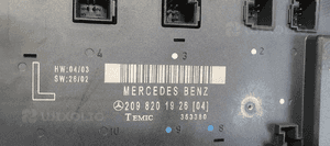 Moduł sterownik drzwi lewy przód Mercedes W209 2098201926 4