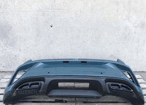 Zderzak tył tylny vw t-roc 2GA lift fl 2021- r-line r  spoiler dół cały 7