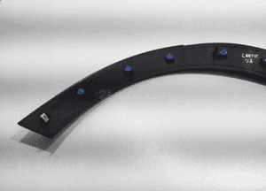 Listwa błotnika prawy tył renault C4 cactus 9801554380 2017-2020 lift 9