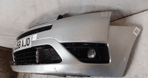 ZDERZAK PRZÓD PRZEDNI DO CITROEN C4 PICASSO HALOGENY EZRC srebrny 3