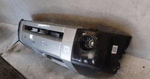 Zderzak przód przedni land rover discovery 3 iii srebrny halogeny spryskiwacze lamp xenon 4