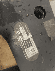 Range Rover l405 oe 323105624002 HAK HOLOWNICZY ORYGINAŁ WESTFALIA 6