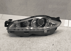 Jaguar xj X351 xjl long 09- lampa lampy reflektor reflektory przód przednie lewa prawa komplet xenon nieskrętny przetwornice oryginał 18