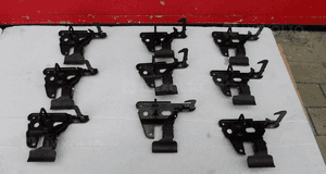 Zamek rygiel audi A6 C6 4F0 04/11R maska nowy oryg 1