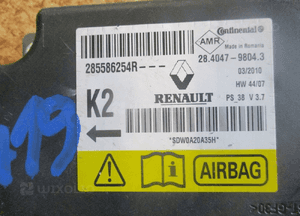 MODUŁ AIR BAG RENAULT MEGANE III 285586254R 2