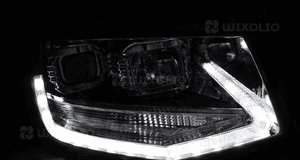 Lampy reflektory vw T6 15- led do jazdy dziennej 5