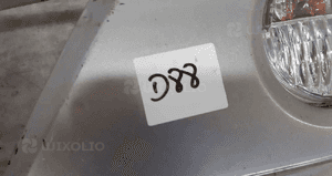 Zderzak przód przedni do daihatsu copen srebrny halogeny 2
