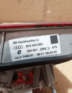 Lampa tylna lewa audi A4 B7 kombi nr 8E9945093 3