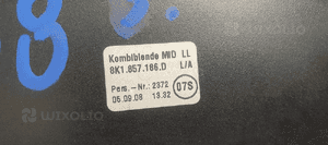 Ramka wyświetlacza MMI dekor Audi A4 B8 8K1857186D 6