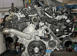 mercedes silnik 63 AMG m177 s63 e63 s222 gt x290 e213 g63 c63 engine 1