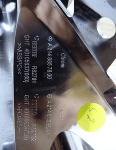 Listwa zderzaka MERCEDES E KLASA W214 a2148857800 12