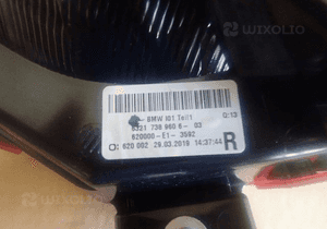 Lampa lewa prawa tylna tył bmw I3 I01 2013- 5