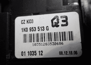 Przełącznik manetki vw seat skoda audi 1K0953513G caxa 4