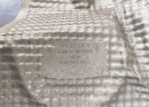 Osłona termiczna Porsche Cayenne 2 II 4.2tdi 7P5825616 4