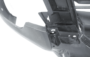 Kratka dolna zderzaka przód renault captur i lift 17-19 620269604R 3