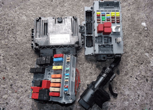 FIAT ALFA ROMEO LANCIA 1.6 MJ KOMPUTER ZESTAW - Oryginalne części 1