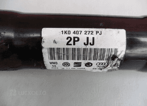 Półoś prawa 1K0407272PJ VW SCIROCCO III 1,4 TSI 4