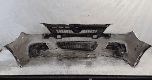 Zderzak przód przedni do opel vectra c lift fl halogeny do malowania  Z157 srebrny 5